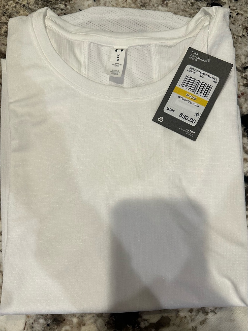 Under Armour women's White Short Sleeve Crew Performance Tee